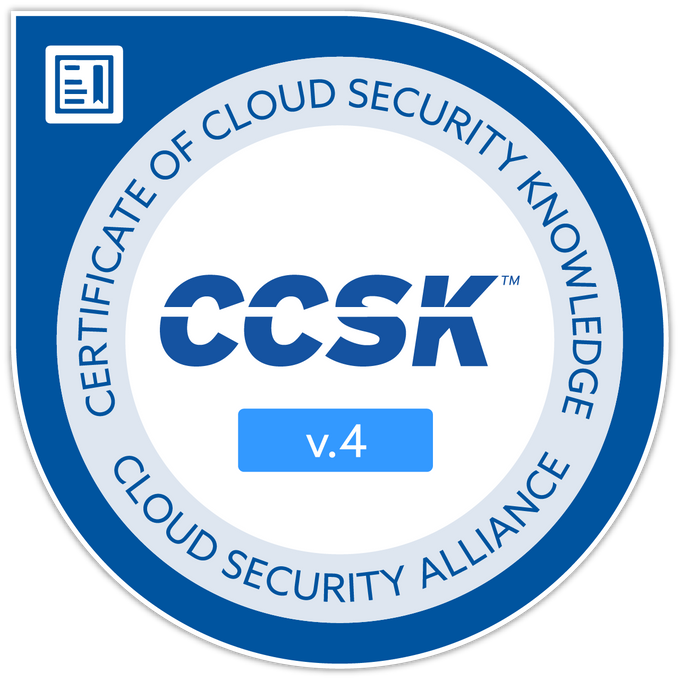 Cloud Security Alliance CCSK